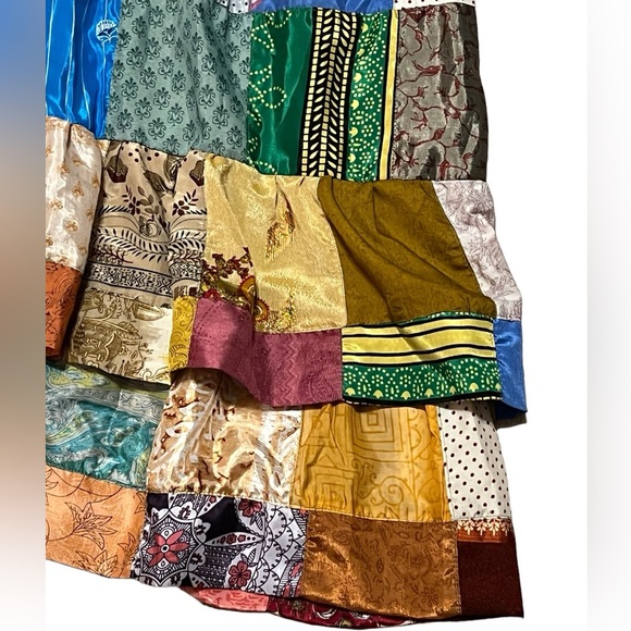 Patchwork Midi Dress - Picture 7 of 13